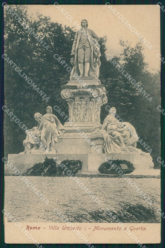Roma Città Villa Umberto I cartolina XB4906 – fronte