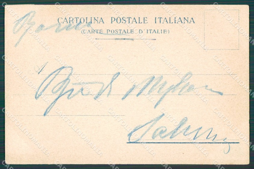 Roma Città Villa Umberto I cartolina XB4906 – retro
