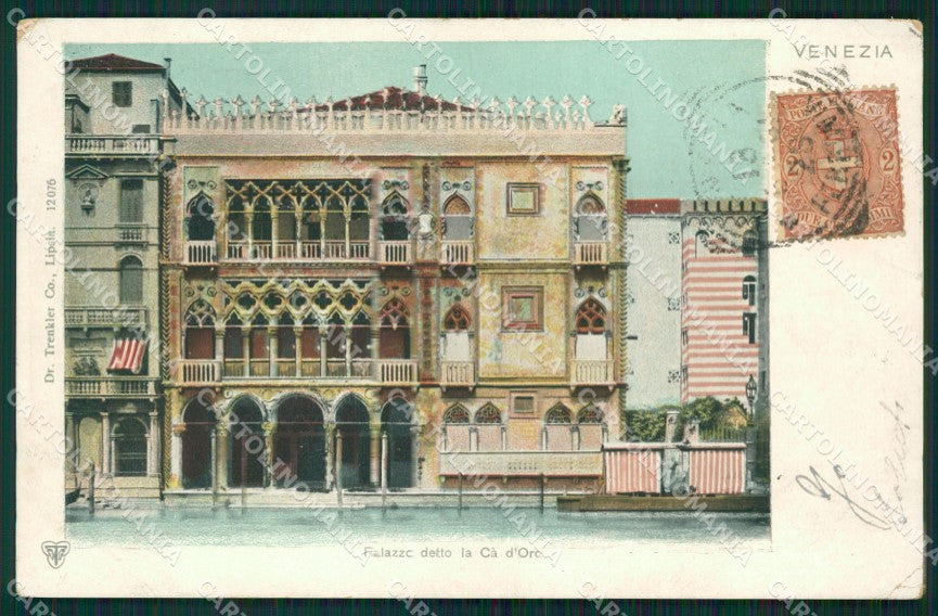 Venezia Città Cà d'Oro cartolina XB4919 – fronte