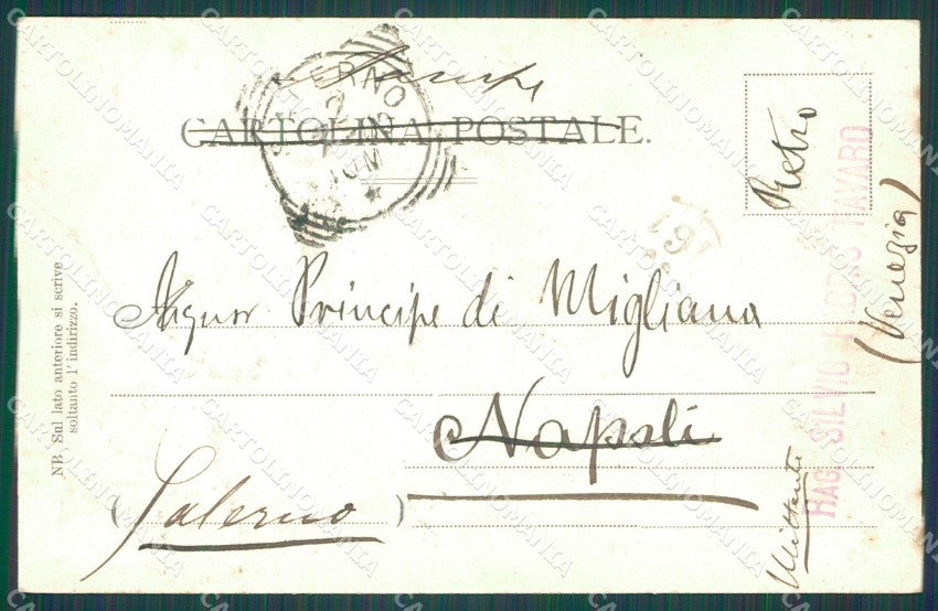 Venezia Città Cà d'Oro PIEGA cartolina XB4920 – retro