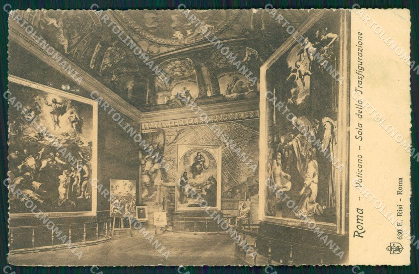 Roma Vaticano Sala della Trasfigurazione PIEGHE cartolina XB4924 – fronte