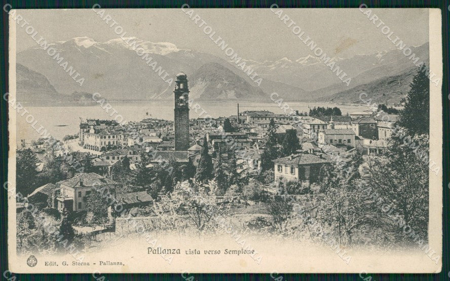 Verbania Pallanza Lago Maggiore cartolina XB4925 – fronte
