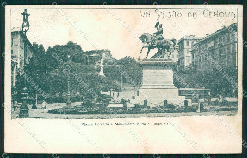 Genova Città cartolina XB4927 – fronte