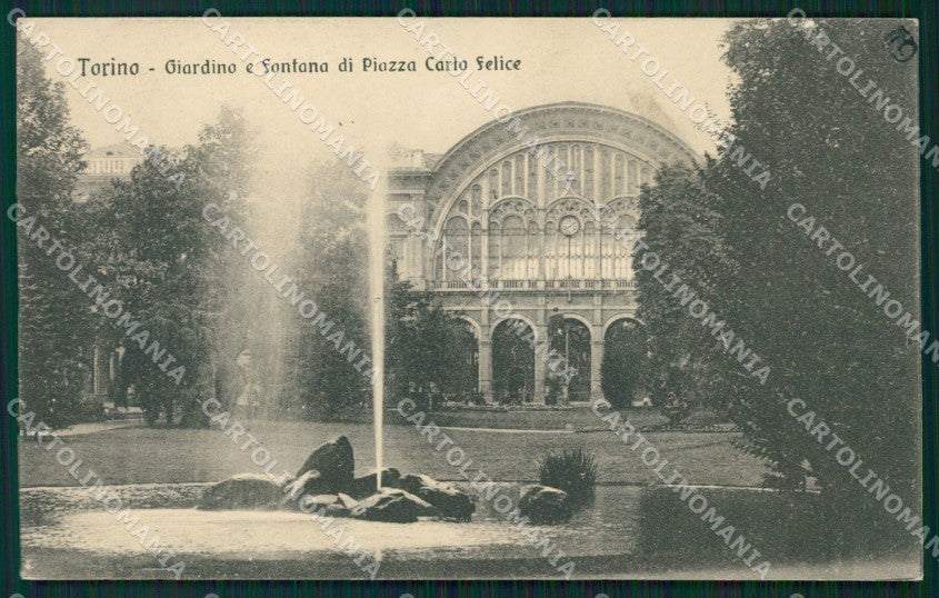 Torino Città Piazza Carlo Felice cartolina XB4936 – fronte