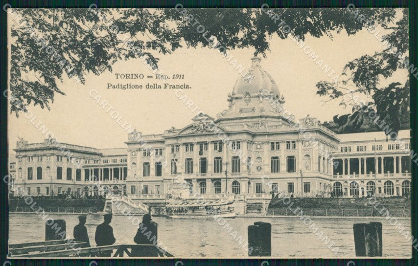 Torino Città Esposizioe 1911 Padiglione Francia cartolina XB4941 – fronte