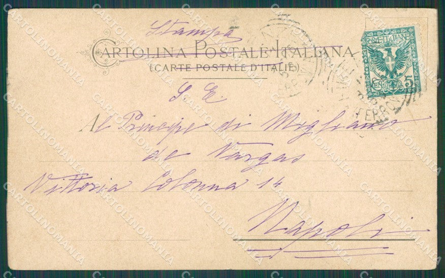Firenze Città Ospedale degli Innocenti Robbia cartolina XB4951 – retro