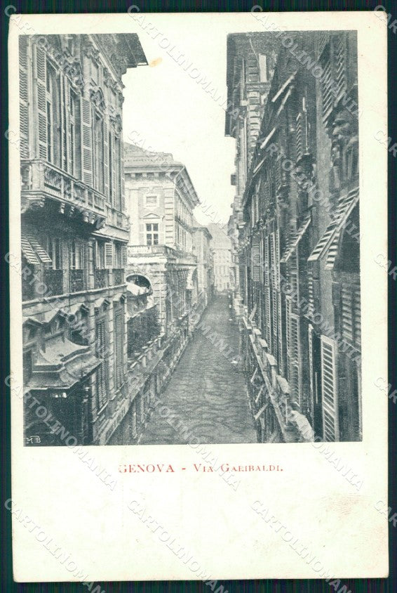 Genova Città cartolina XB4971 – fronte