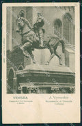 Venezia Città Verrocchio cartolina XB5014 – fronte