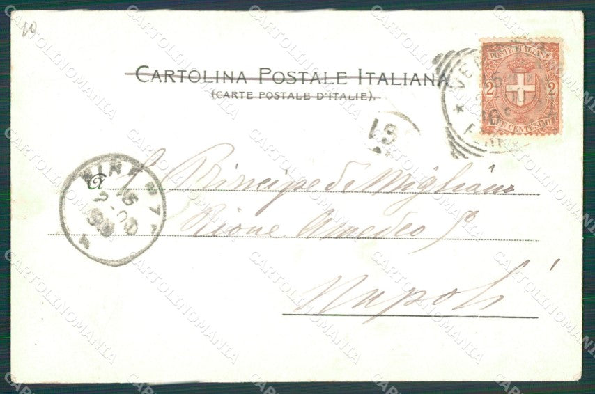 Venezia Città Verrocchio cartolina XB5014 – retro