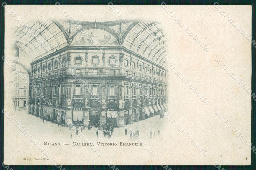 Milano Città PIEGHINA cartolina XB5021 – fronte