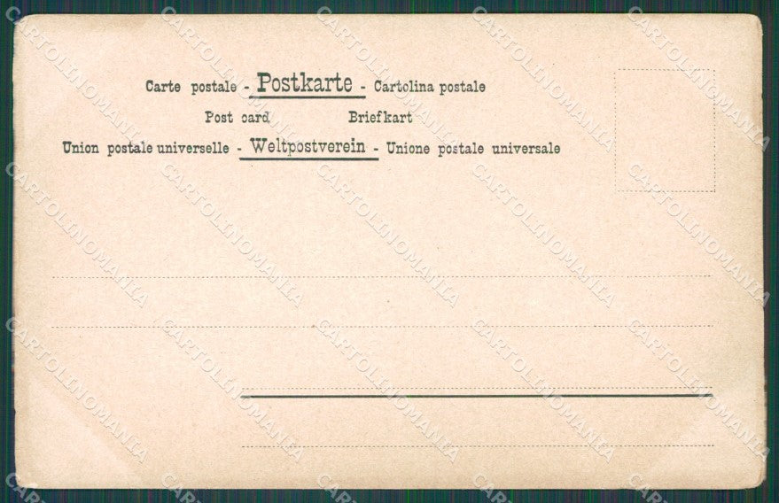 Napoli Città cartolina XB5025 – retro