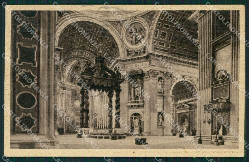 Roma Vaticano San Pietro cartolina XB5035 – fronte