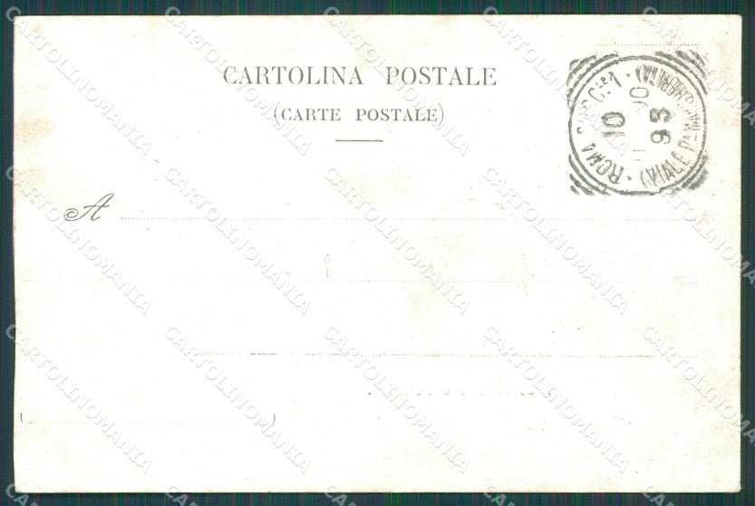 Roma Città Arco Tito Colosseo cartolina XB5062 – retro