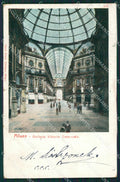 Milano Città Galleria Vittorio Emanuele STRAPPINO cartolina XB5077 – fronte