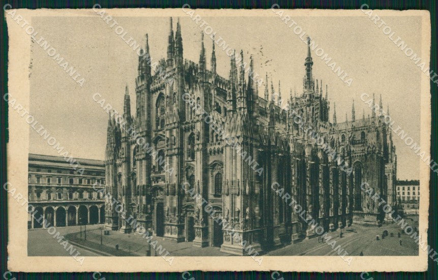 Milano Città Duomo cartolina XB5080 – fronte