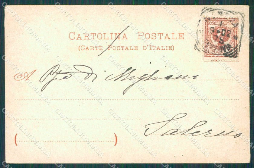 Genova Città Camposanto cartolina XB5089 – retro