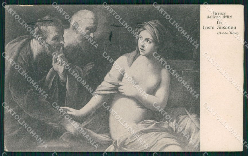 Firenze Città Galleria Uffizi Reni cartolina XB5104 – fronte
