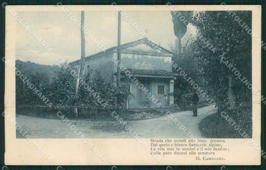 Alessandria Casale Monferrato Camerana PIEGATA cartolina XB5151 – fronte