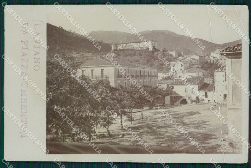 Salerno Laviano PIEGATA PIEGHE Foto cartolina XB5160 – fronte