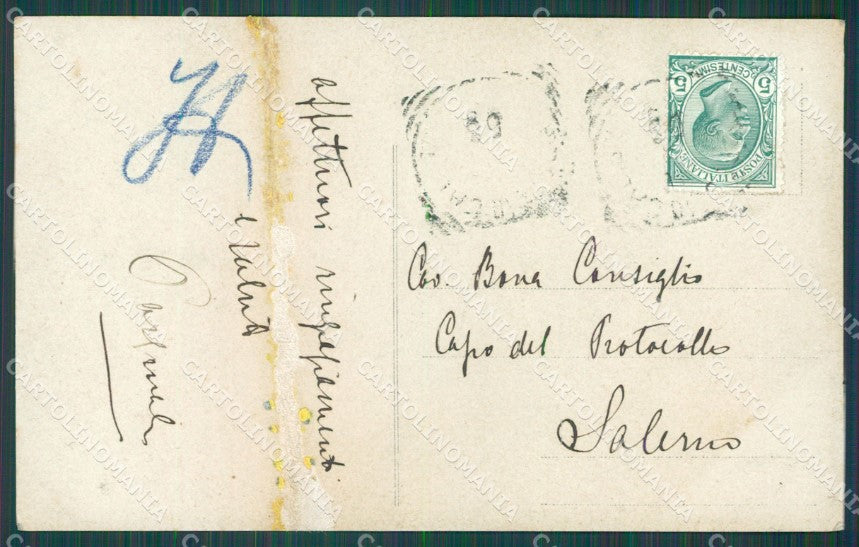 Reggio Calabria Città PIEGATA ABRASA Alterocca 2926 Foto cartolina XB5165 – retro
