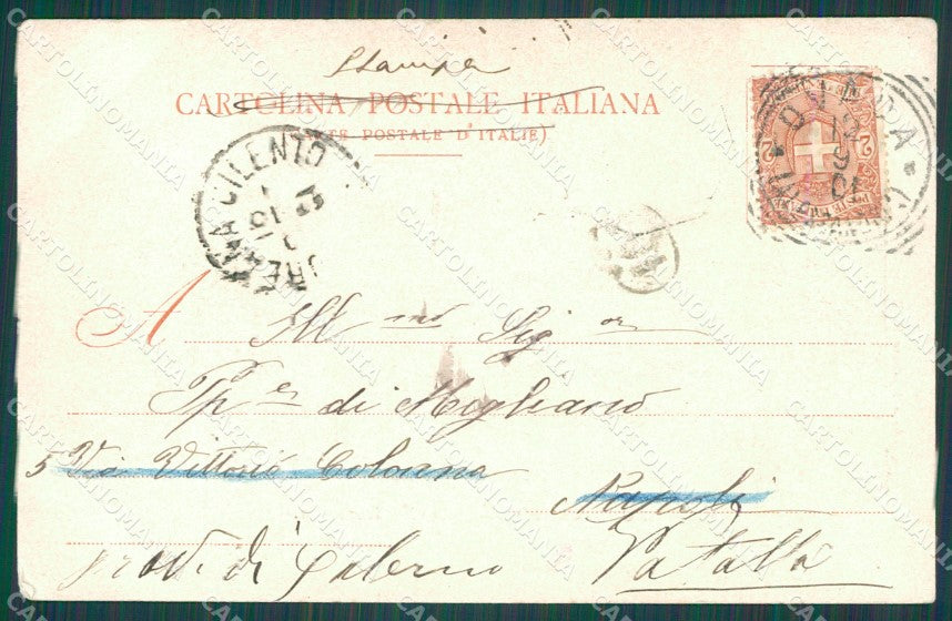 Alessandria Acqui Ponte Bormida PIEGHE cartolina XB5170 – retro