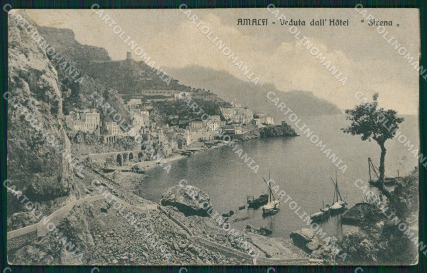 Salerno Amalfi cartolina XB5175 – fronte