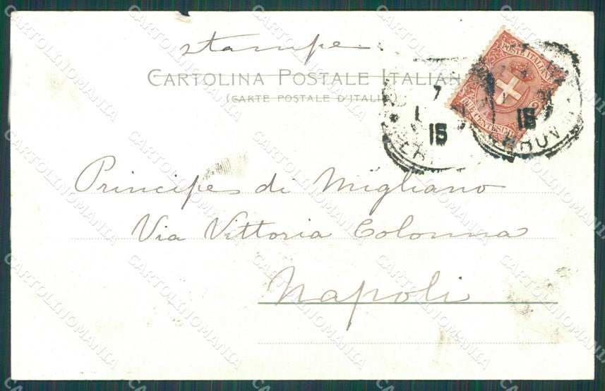 Catania Città Etna STRAPPINO cartolina XB5198 – retro