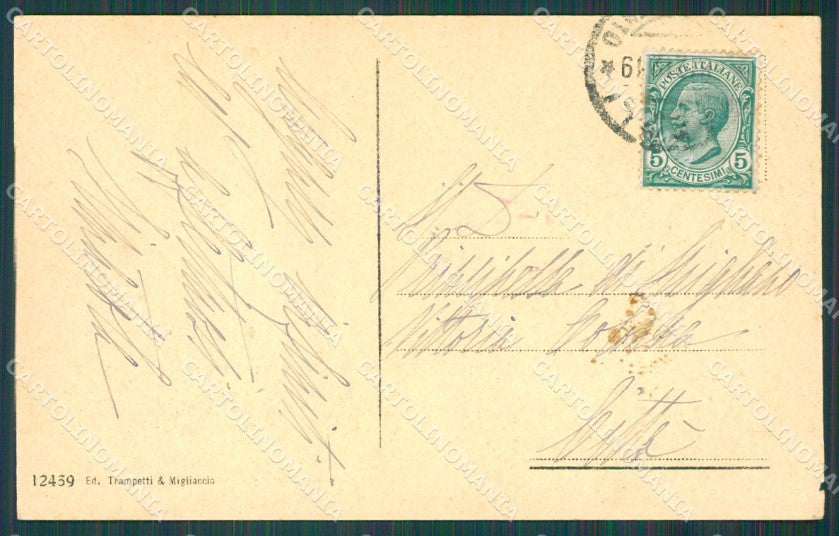 Napoli Città Garibaldi Carrozze cartolina XB5230 – retro