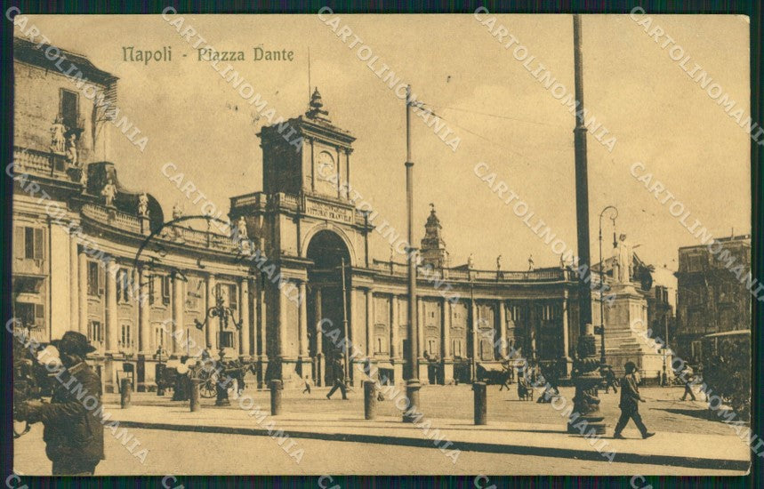 Napoli Città PIEGA cartolina XB5232 – fronte
