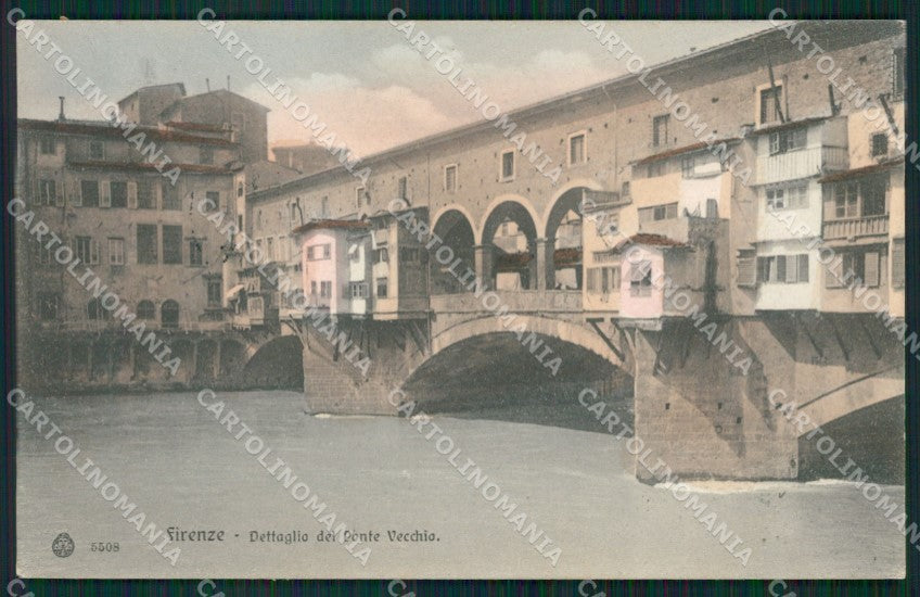 Firenze Città Ponte Vecchio cartolina XB5237 – fronte