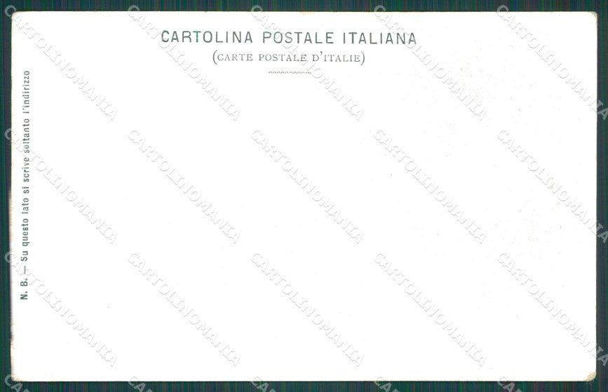 Napoli Piedigrotta Convento Cappuccini PIEGHINA cartolina XB5278 – retro