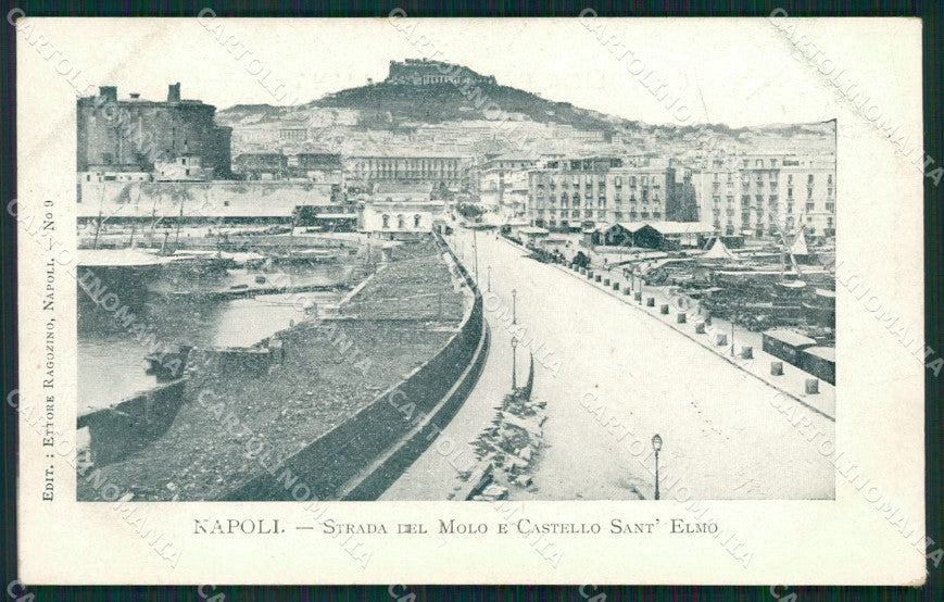 Napoli Città Castel Sant'Elmo cartolina XB5283 – fronte