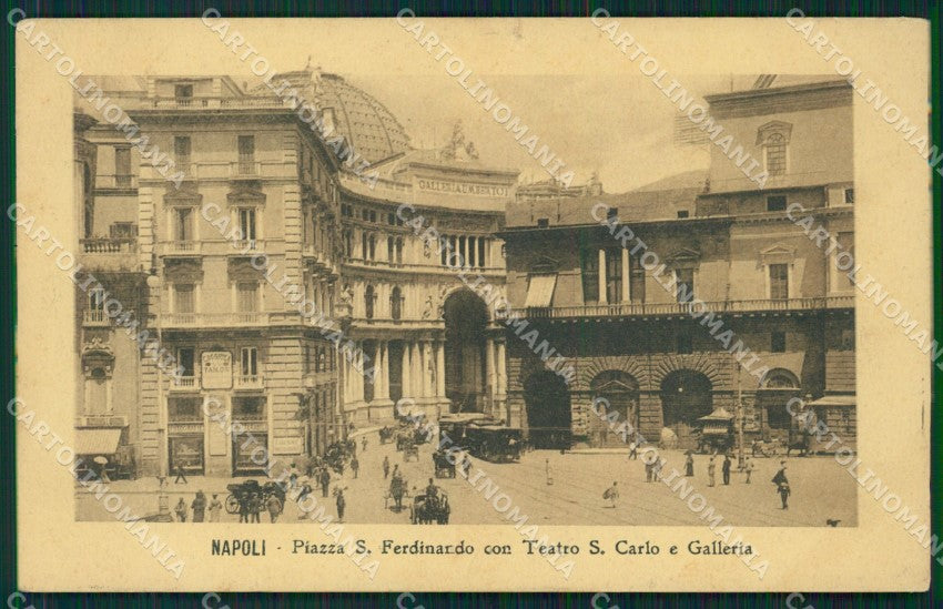 Napoli Città Teatro cartolina XB5293 – fronte