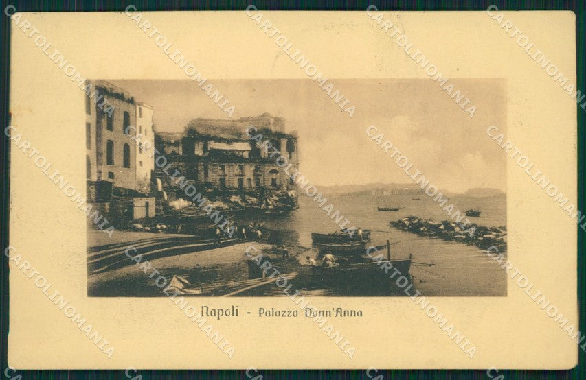 Napoli Città Palazzo Donn'Anna cartolina XB5294 – fronte