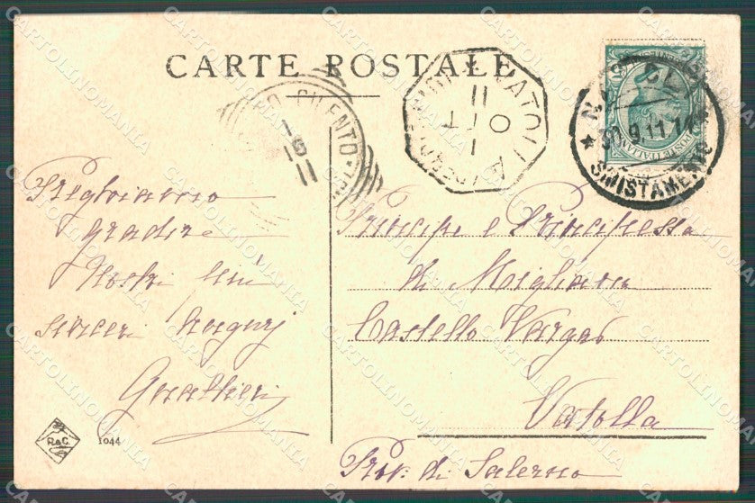 Napoli Posillipo cartolina XB5307 – retro