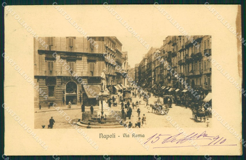 Napoli Città cartolina XB5310 – fronte