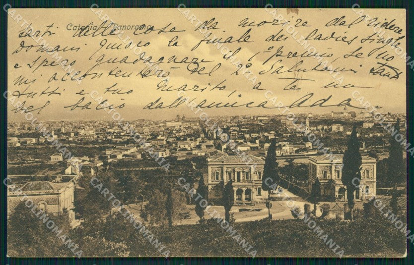 Catania Città cartolina XB5318 – fronte
