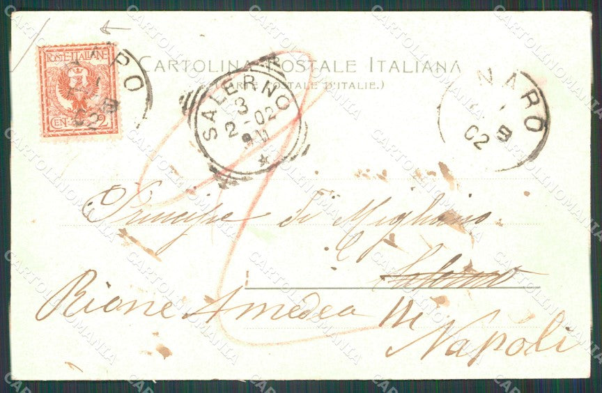 Siracusa Città PIEGA cartolina XB5336 – retro