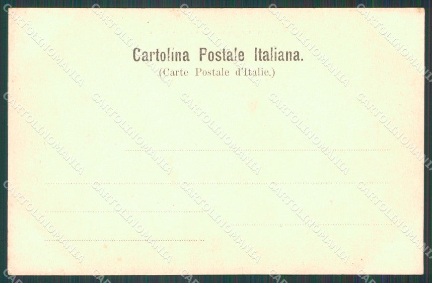 Napoli Città Vomero Vesuvio cartolina XB5344 – retro