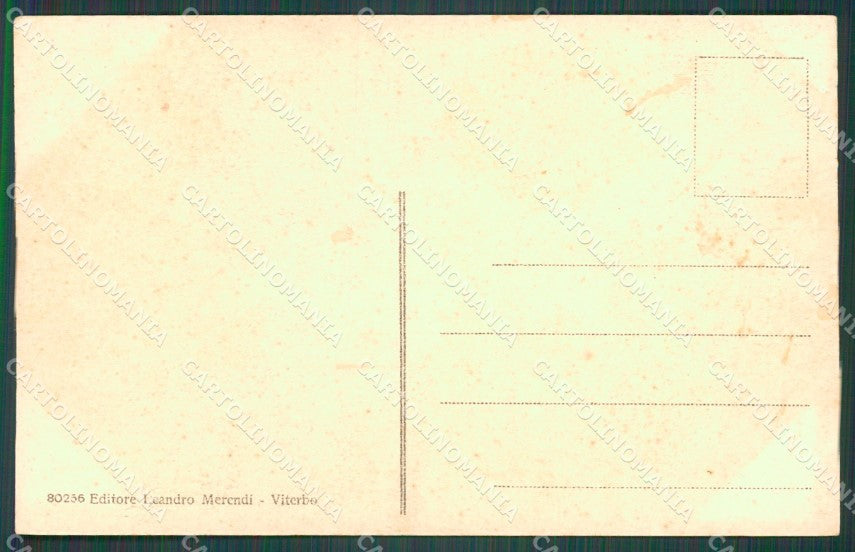Viterbo Bagnaia Fontana cartolina XB5349 – retro