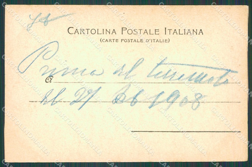 Messina Città Monte Pietà cartolina XB5350 – retro