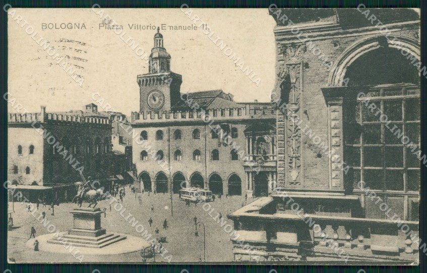 Bologna Città Tram cartolina XB5381 – fronte