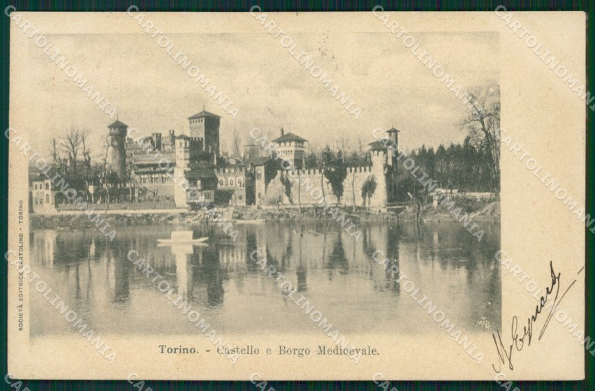 Torino Città Borgo Medioevale cartolina XB5412 – fronte
