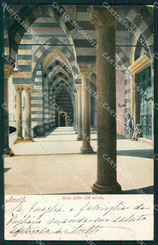 Salerno Amalfi cartolina XB5437 – fronte