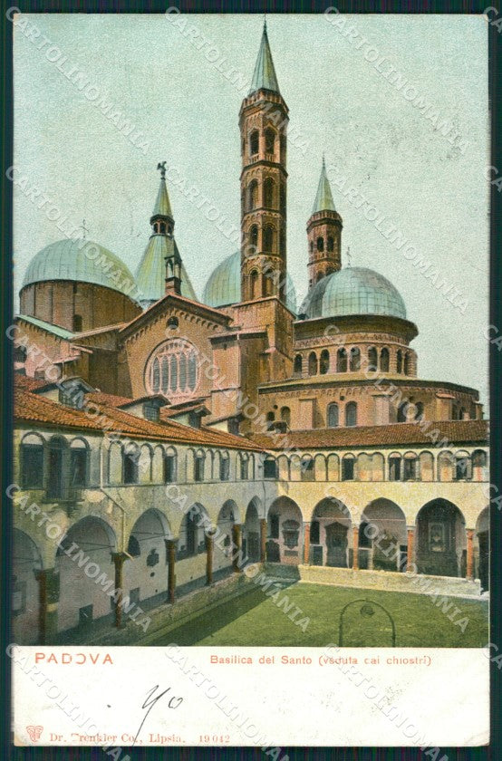 Padova Città Basilica Sant'Antonio cartolina XB5444 – fronte