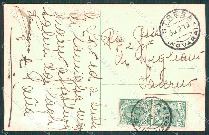 Verbania Stresa Isole Borromeo Baveno Lago Maggiore cartolina XB5463 – retro