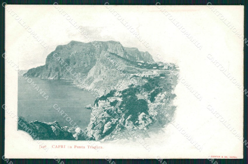 Napoli Capri Punta Tragara cartolina XB5471 – fronte