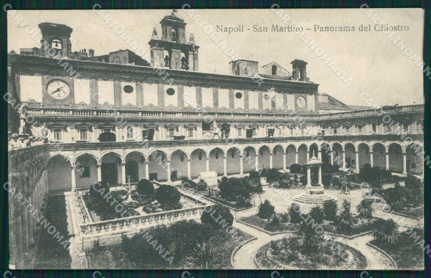 Napoli Città San Martino cartolina XB5477 – fronte