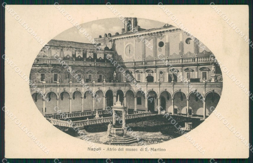 Napoli Citta Museo di San Martino cartolina XB5484 – fronte