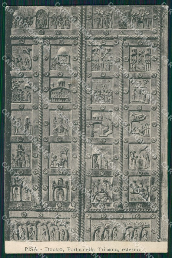 Pisa Città Duomo cartolina XB5491 – fronte